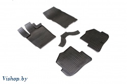 Резиновые коврики салона Сетка для Audi A1 2010-2018 Черные