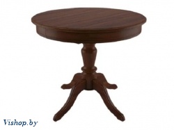 стол обеденный эгина 90/130*90 темно-коричневый на Vishop.by 
