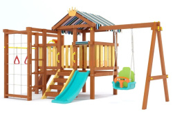 Детская спортивная площадка для дачи Савушка Baby Play 11 (Priority)