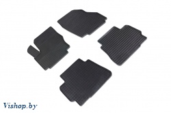 Резиновые коврики салона Сетка для Ford Mondeo IV 2007-2015 Черные