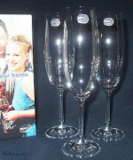 Набор бокалов для шампанского LARA 6 шт. 220 мл