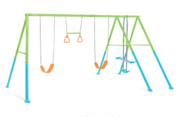 Игровой комплекс Intex 44130 зеленый голубой