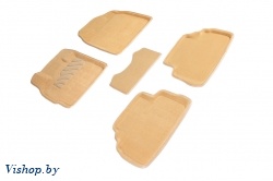 Коврики салона 3D ВОРС Mercedes-Benz A/B/CLA/GLA Бежевые