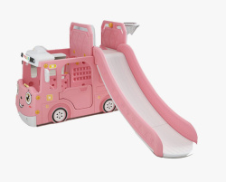 Горка-комплекс Sundays Автобус WJ-A10038 розовый