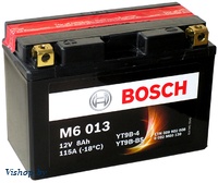 Мотоаккумулятор Bosch M6 YT9B-4/YT9B-BS / 0092M60130 (8 А/ч)