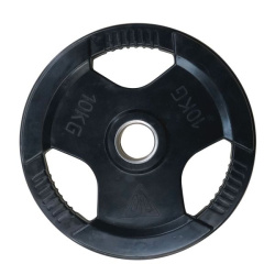 Диск обрезиненный DFC с хватом 51 мм 10 кг WP015-51-10 