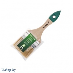 Кисть плоская 3"-75мм ВОЛАТ (флейцевая малярная) (10700-75)