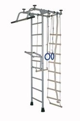 Крепыш плюс Т с навесным турником цвет серый