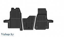 Коврики резиновые в салон 3D PREMIUM для Ford Transit (2006-2015)