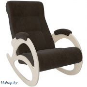 Кресло-качалка модель 4 б/л Verona Wenge сливочный на Vishop.by 