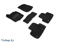 Коврики салона 3D ВОРС Mercedes-Benz GLE Coupe C292 Черные