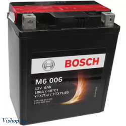 Мотоаккумулятор Bosch M6 YTX7L-4/YTX7L-BS 006 506014005 (6 А/ч)