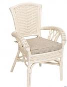 стул с подлокотником alexa белый на Vishop.by 