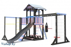Детская спортивная площадка для дачи Савушка 15 Color-4