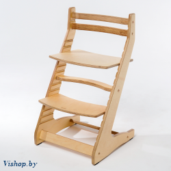 растущий регулируемый стул вырастайка eco prime натуральный на Vishop.by 