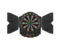 Электронный дартс DFC DARKBOARD 12 дротиков