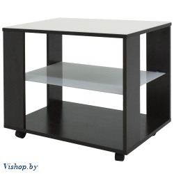 стол журнальный beautystyle 5 венге стекло белое на Vishop.by 
