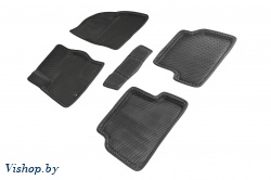 Коврики салона EVA 3D соты для Ford Focus II Черные