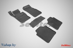 Резиновые коврики салона Сетка для BMW 3 Ser F-34 GT 2011- Черные