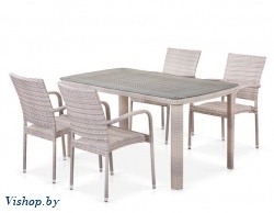 Комплект мебели T256C Y376C-W85 Latte (4+1) 
