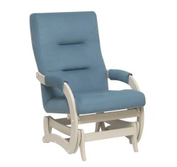 Кресло-маятник Leset Альва слоновая кость Velutto V47 на Vishop.by 