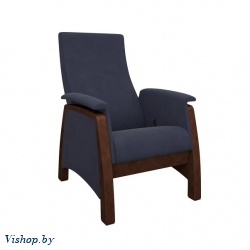 Кресло глайдер Balance-1 Verona Denim Blue орех на Vishop.by 