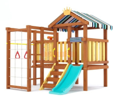 Детская спортивная площадка для дачи Савушка Baby Play 1 (Priority)