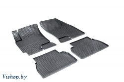 Резиновые коврики салона Сетка для Chevrolet Epica 2006-2012 Черные
