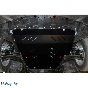 Защита картера двигателя и кпп Nissan Tiida V-1,6
