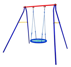 Качели дачные Пионер 1К качели гнездо 76 см сетка