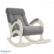 Кресло-качалка модель 44 б/л Verona antrazite grey сливочный на Vishop.by 