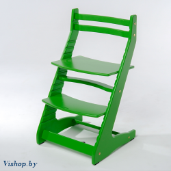 растущий регулируемый стул вырастайка eco prime зеленый на Vishop.by 