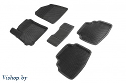 Коврики салона EVA 3D соты для KIA Sorento Prime 2015- Черные
