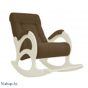 Кресло-качалка модель 44 б/л Verona  brown сливочный на Vishop.by 