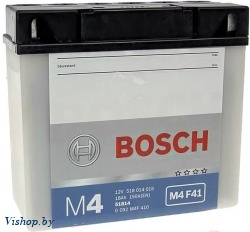 Мотоаккумулятор Bosch M4F 51814 / 0092M4F410 (18 А/ч)
