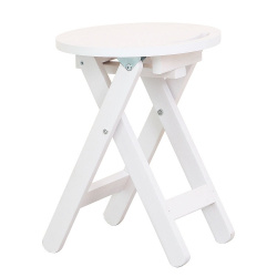 Табурет складной снег 