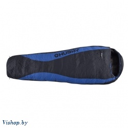 Спальный мешок Husky Drape -20С 220х85 см Black/Blue р-р L (левая)