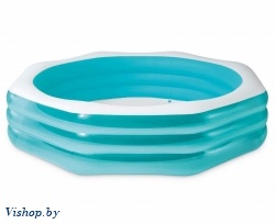 Бассейн детский надувной Intex Восьмиугольный (58492)