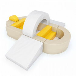 Мягкий игровой комплекс Авиалайнер Romana ДМФ-МК-14.76.06 Pastel