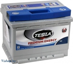 Автомобильный аккумулятор TESLA Premium Energy R / TPE60.0 (60 А/ч)