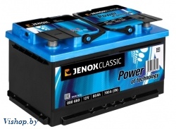 Автомобильный аккумулятор Jenox Classic R+ 080660 (80 А/ч)
