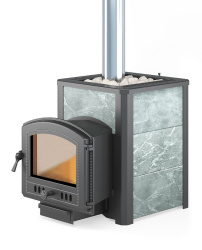 Печь ВЕЗУВИЙ Легенда 16 (224) талькохлорит от Vishop.by 