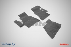 Резиновые коврики салона Сетка для Mercedes-Benz Sprinter CLASSIC 2008- Черные