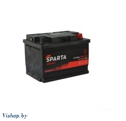 Автомобильный аккумулятор SPARTA Energy 6СТ-60 LB Евро 590A (60 А/ч)
