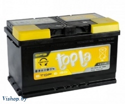 Автомобильный аккумулятор Topla EFB Stop Go R+ 112080 (80 А/ч)