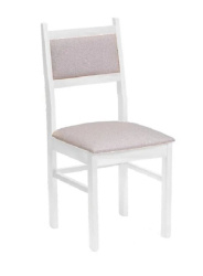 стул мдк-345 эмаль белая рогожка серая дуб