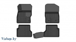 Коврики резиновые в салон 3D PREMIUM для Ford Focus II SD/HB/UN (2004-2011)