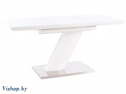 стол обеденный signal toronto раскладной белый мат на Vishop.by 