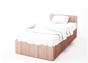 кровать sv-мебель спальня эдем 5 к ясень шимо т./ясень шимо св. 90/200 на Vishop.by 