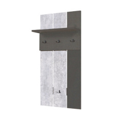 вешалка тайм-2 бетон антрацит на Vishop.by 